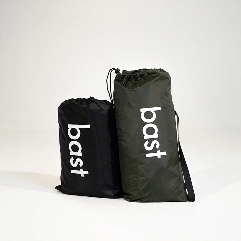 Transporttaschen für Zelt und Ofen der Bast Näver Deluxe Zeltsauna