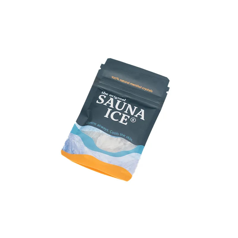 Bast Sauna Ice Menthol Kristalle, 100% natürlich, Saunazubehör für Bast Näver Deluxe Zeltsauna