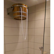 Blumenberg Eimer-Schwalldusche aus Kambala zur Wandmontage im Duschraum