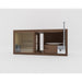 Celsium Tauras Small Sauna in warmem Braun mit Glasfenster und integriertem Hot Tub, Premium-Design