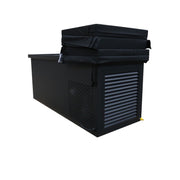 Chill Tubs Obsidian V2 – strukturierter Boden der Innenwanne in glänzendem Acryl