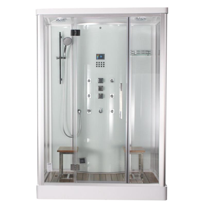 AWT DZ956F8 Steam Shower 150x90 with 4.5kW Steam Generator for 2 Persons 