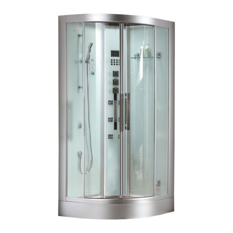 AWT DZ963F8 Steam shower 100x100 with 4.5kW steam generator