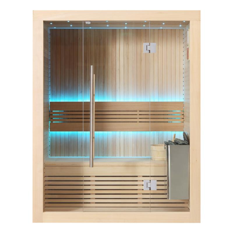 AWT E1113B Hemlock Sauna 150x105 für 1-2 Personen