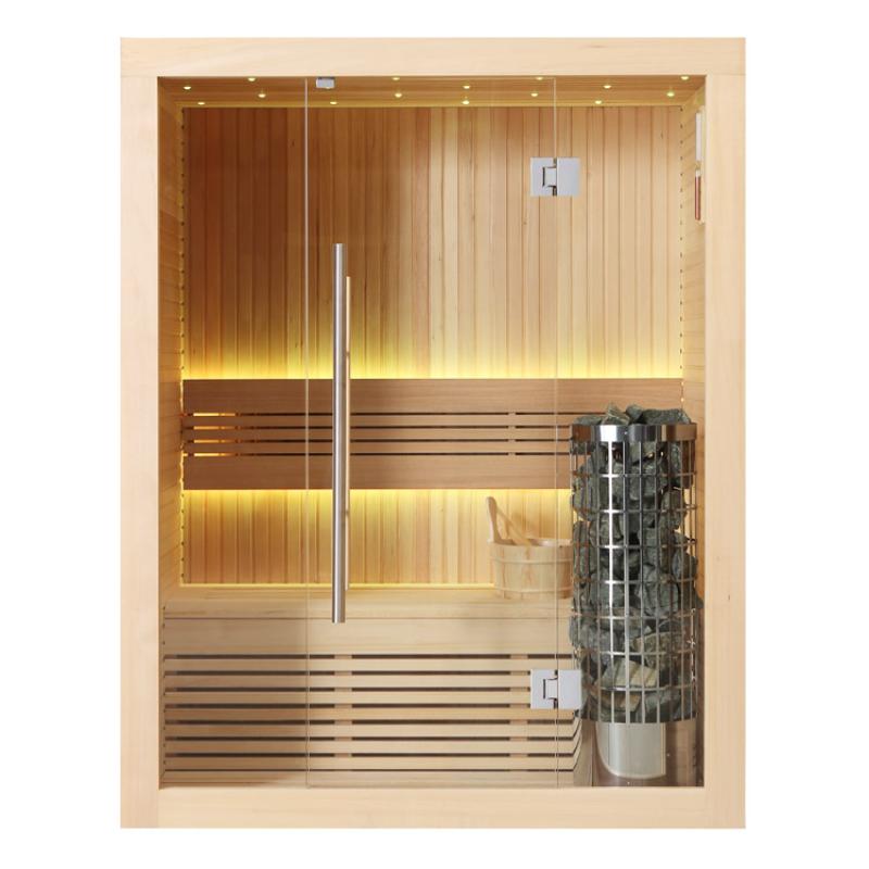 AWT E1113B Hemlock Sauna 150x105 für 1-2 Personen