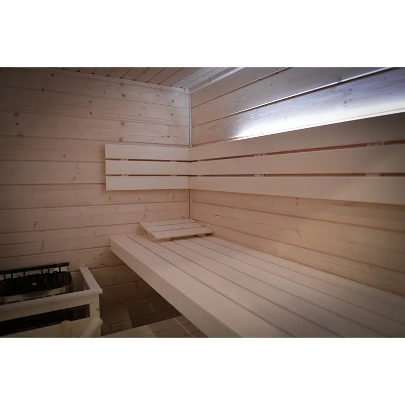 FinA Wellness Frieda Lux Glasfront Innensauna - Premium-Design