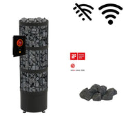 Harvia Legend Home Saunaofen mit digitaler Steuerung, WiFi-Funktion und Saunasteinen