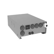 Helo CUP D Elektro-Wandofen mit externe Steuerung, kompakte Saunaofen-Steuereinheit mit Drehreglern und Ein-/Ausschalter
