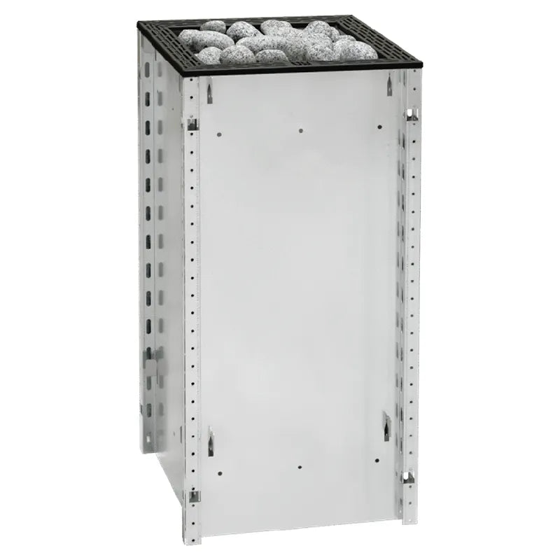 Huum Core Black elektrischer Saunaofen Standofen mit Saunasteinen, 6/9/10.5 kW