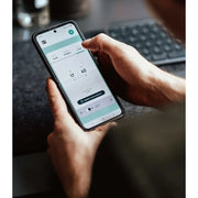 Huum Core Black Saunaofen Steuerung via Smartphone-App mit Temperaturregelung und Echtzeit-Überwachung