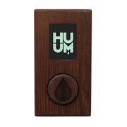 Huum Core Black Saunaofen Steuerung mit Holzfront und digitaler Anzeige