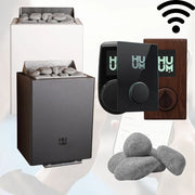 Huum Core Wall Wandofen Saunaofen mit Steinen, Kontrollpaneelen und WLAN-Funktion in verschiedenen Ausführungen