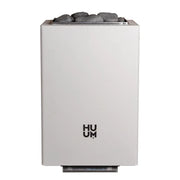 Huum Core Wall Mini Combi 3,6 kW Wandofen elektrischer Saunaofen weiß mit Saunasteinen