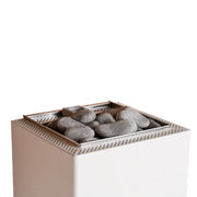 Huum Core Wall Mini Combi 3,6 kW Wandofen mit Saunasteinen und Aufgussbehälter