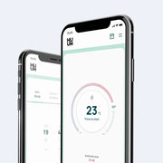 Huum Core Wall Mini Combi Wandofen 3,6 kW mit Smartphone-App-Steuerung, Temperaturanzeige 23°C