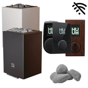 Huum Core Wall Mini Combi 3,6 kW Wandofen mit Steuereinheit, Saunasteine und Zubehör