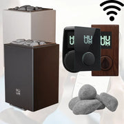 Huum Core Wall Mini Combi 3,6 kW Wandofen mit Steuerung, Saunasteinen und WLAN-Modul