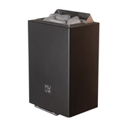 Huum Core Wall Mini elektrischer Saunaofen 3/3,6 kW Wandofen schwarz mit Saunasteinen