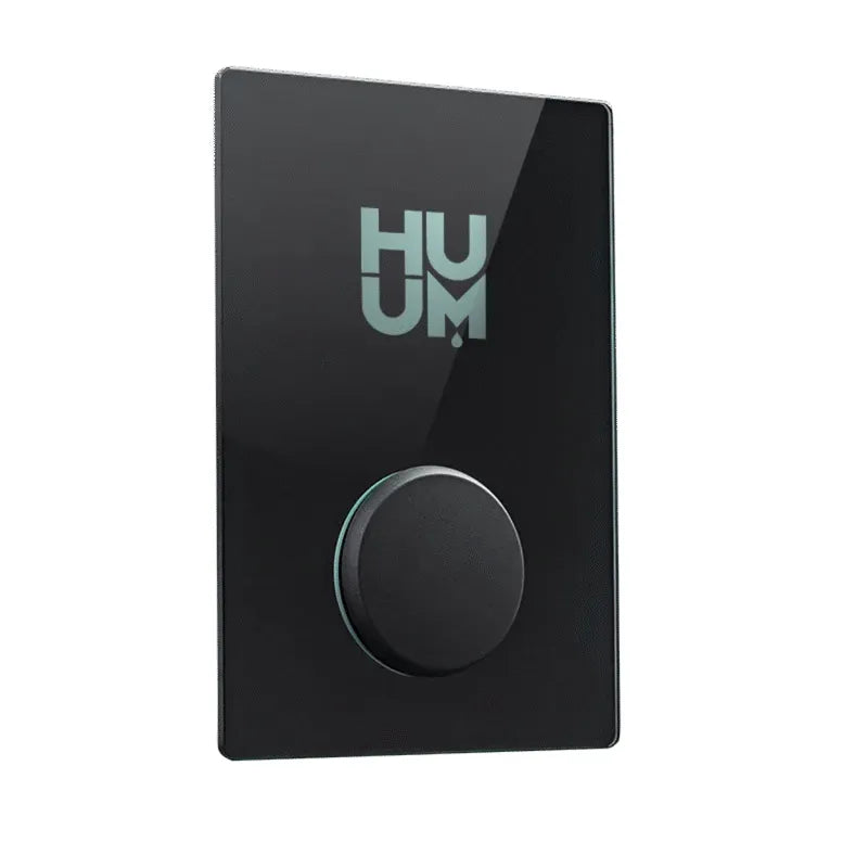 Huum Core Wall Mini elektrischer Saunaofen Wandofen 3/3,6 kW mit schwarzem Design und Drehregler