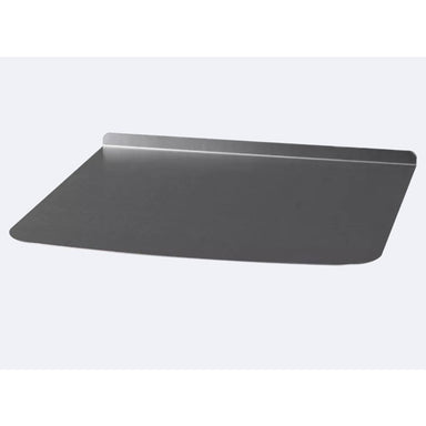 Bodenplatte HUUM HIVE Flow – Schutzplatte aus Metall mit hochgebogener Kante zur sicheren Montage unter Saunaofen