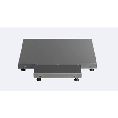 HUUM Hitzeschutzplatte Flow LS mit Aussparung für HIVE Flow Saunaofen – Schutzplatte mit höhenverstellbaren Füßen für Holzfußböden