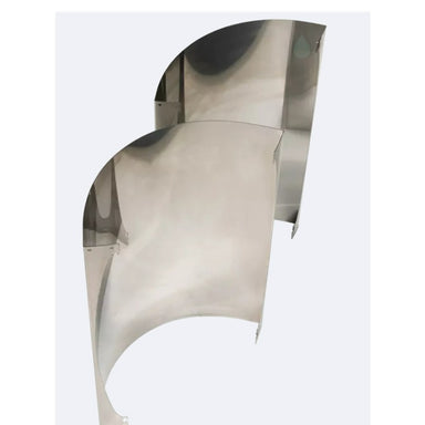 HUUM Reflector aus Edelstahl – Reflektorplatten zur Wärmelenkung und Hitzeschutz für Saunaöfen