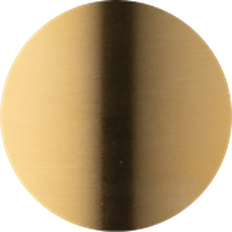 JEE-O slimline 02 Standarmatur in Brushed Gold - elegante Wellness Armatur mit gebürstetem Messingfinish