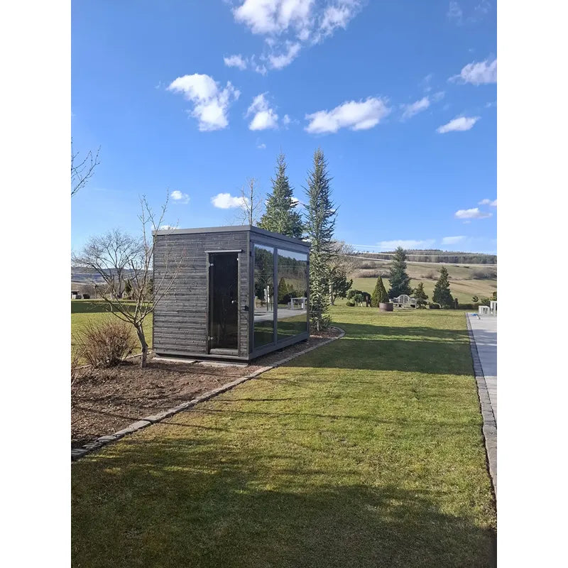 KOBA Fenris Gartensauna - Designsauna mit Glasfront im Garten
