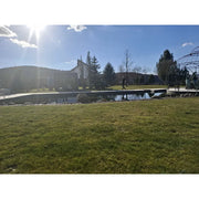 KOBA Fenris Gartensauna - Designsauna in modernem Gartenambiente neben Teich