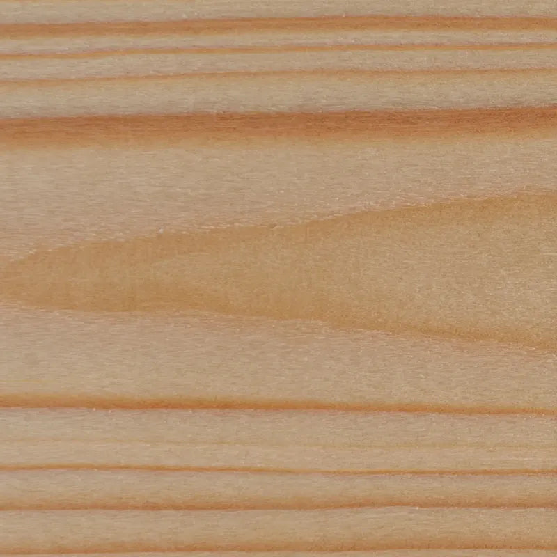 KOBA Quadro Gartensauna Seiteneintritt Holzwand aus Hemlock-Blockbohlen mit natürlicher Holzstruktur