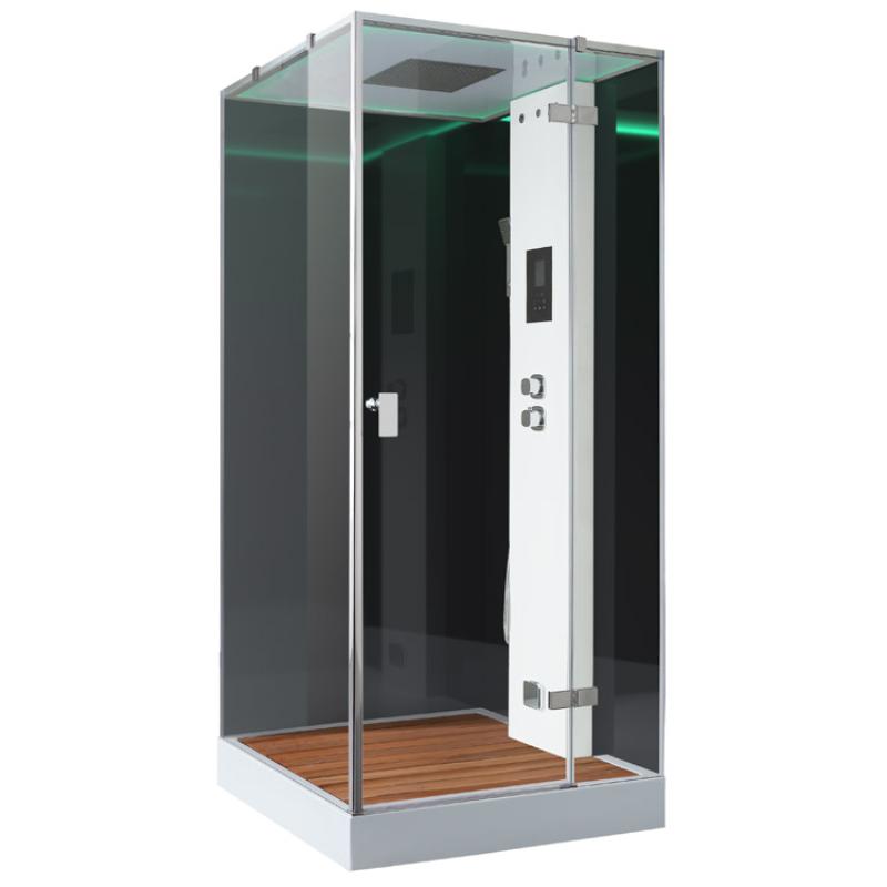 AWT LD208F15 Steam shower 90x90 with 3 kW steam generator