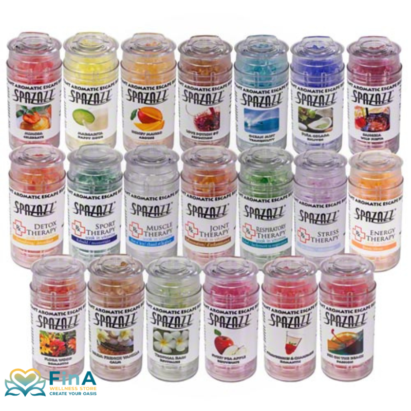 Spazazz Instant Aromatic Escape Beads – vielfältige Aromatherapieperlen für Whirlpools, in verschiedenen Duftrichtungen, ideal zur Spa-Entspannung