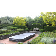 Passion Spas Aquatic 3 Swim Spa für 8 Personen mit Abdeckung in modernem Garten