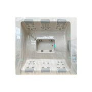 Passion Spas Serene 6 Outdoor Whirlpool Draufsicht mit mehreren Sitzplätzen und integrierten Massagejets