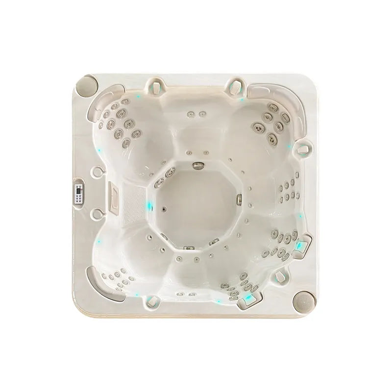 Was den Passion Spas Spa Resettle als Outdoor Whirlpool für 8 Personen besonders macht