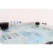 Platinum Spas Happy Whirlpool – aktive Fontänen mit klarer Wasseroberfläche und ergonomischen Kopfstützen