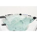 Platinum Spas Palma Whirlpool mit laufendem Wasserfall und sanfter Wasserbewegung