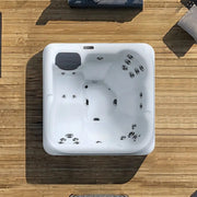 Draufsicht auf den Platinum Spas Vacation Lounge – Whirlpool für bis zu 6 Personen