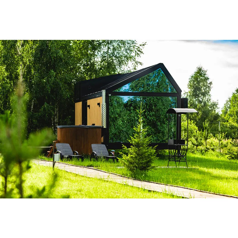 Polar Spa Elite 180 Outdoor Badefass mit integriertem Holzofen für 2-4 Personen