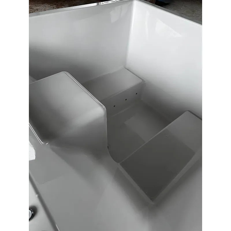 Polar Spa Elite Quattro 180 Outdoor Badefass mit integriertem Holzofen für 4 Personen