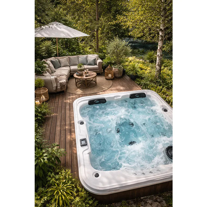 Portcril Double 320 Outdoor Hot tub 3 Persons Double lounger