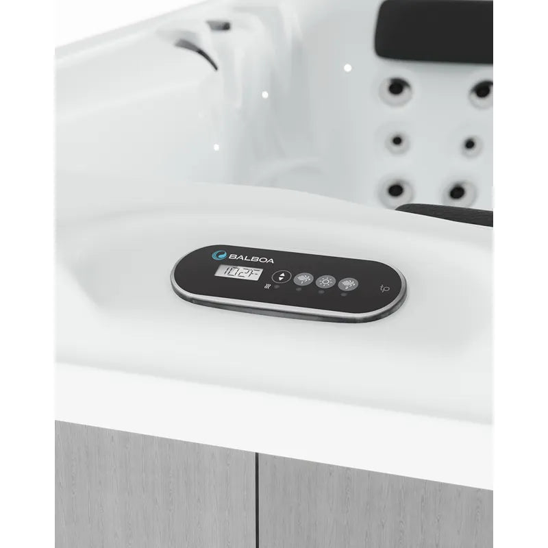 Portcril Essential 2 Spa 2-Personen Whirlpool Steuerungspad mit LED-Display und Bedientasten