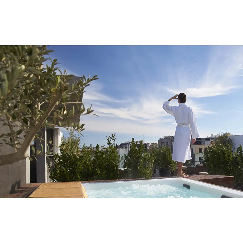 Portcril Lounge Concept IV Spa 4-Personen Lounge auf Dachterrasse mit Whirlpool-Funktion