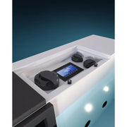 Portcril Lounge Divine Pure Spa - 3-Personen Wellness Whirlpool Steuerung mit digitalem Display und Düsen