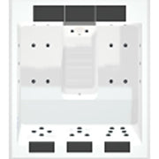 Lounge Divine Pure Spa 3-Personen Wellness von Portcril - Grundriss Draufsicht mit Sitzplatzanordnung
