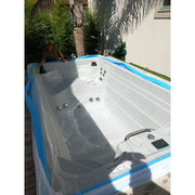 Portcril Relax 13 Swim Spa - Schwimm- & Wellness Spa mit Massagedüsen im Garten, Installation