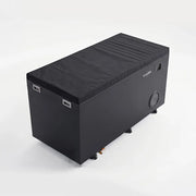 Swedish Cold Generation 4S Eisbad 190x78x87 für 1 Person - kompaktes Eisbad mit schwarzem Deckel und Kühleinheit