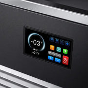 Swedish Cold Generation 5 Eisbad Kontrollpanel mit digitaler Temperaturanzeige und Bedienoptionen