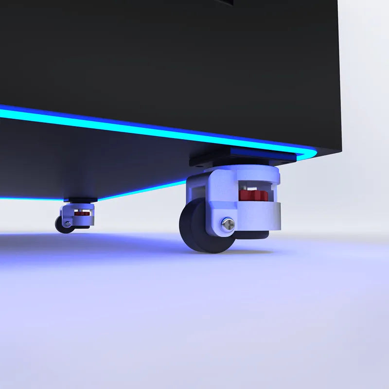 Swedish Cold Generation 5 Eisbad mit LED-Beleuchtung und Rollen-Details, moderne Kühlungstechnologie