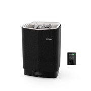 Tylö Sense Combi Saunaofen 6–10 kW schwarz mit Saunasteinschale und Elite Steuerung